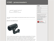 Tablet Screenshot of cress-security.co.uk